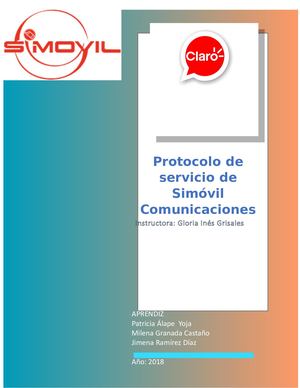 Protocolo De Servicios De Simovil