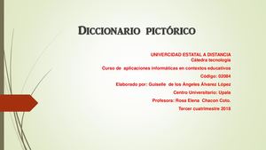 Diccionario Pictorico Power Point