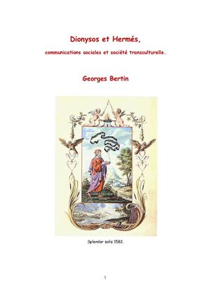 Dionysos et Hermés Co