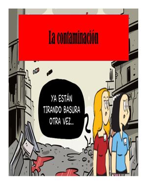 Comic la contaminación