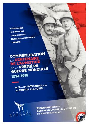 Depliant Centenaire Armistice 14 18
