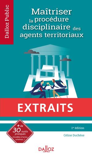 Maîtriser procédure disciplinaire  - extraits