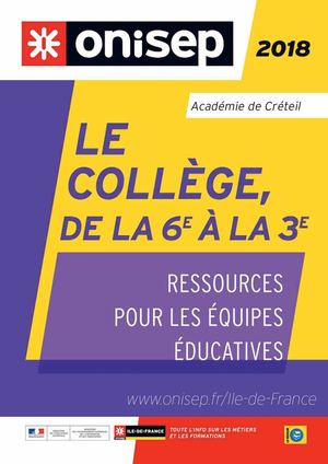 College 6e 3e Creteil 2018