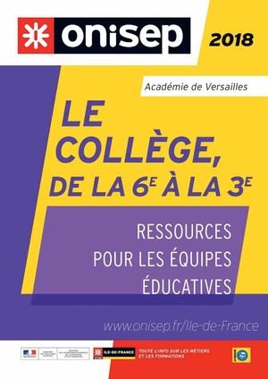 College 6e 3e Versailles 2018 IDF