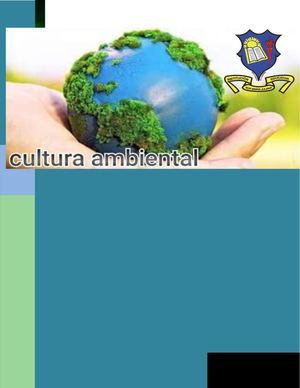 Cultura Ambiental Listo