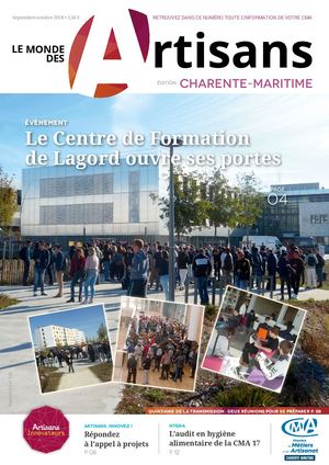 Le Monde des Artisans n°126 sélection Charente-Maritime