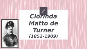 Clorinda Matto De Turner