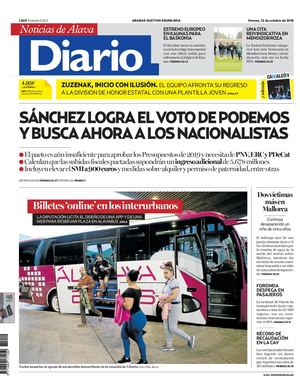 Diario de Noticias de Álava 20181012