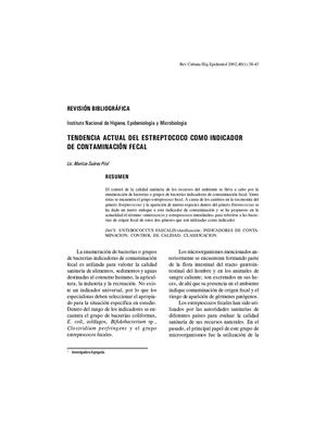 Enterooco Contaminante Wordlcat Biblioteca