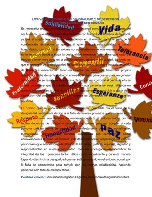 Los Valores Como Ejes De Igualdad Y De Derechos