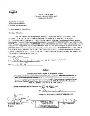 Img 20181011 Returned Reciept From Irs Sf 181 From Sd,sc,isp Cert Re'cd 9 18 18