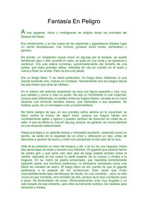 Capítulo 01 Fantasía En Peligro