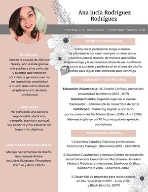 Curriculum Vitae 2018