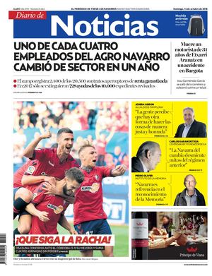 Diario de Noticias 20181014