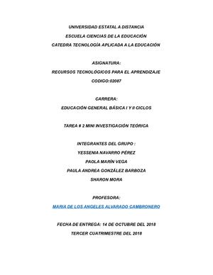 Investigación apps educativas y herramientas web