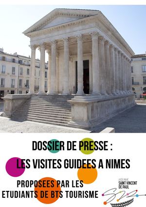 Dossier De Presse Les Visites Guidées à Nîmes