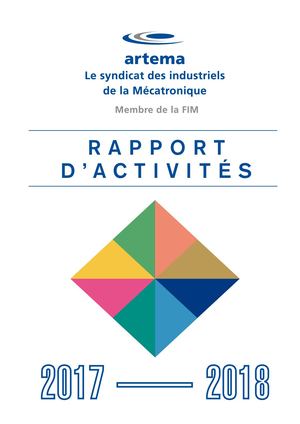 Rapport d'activités Artema 2017-2018