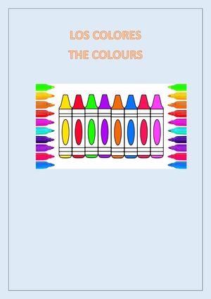 Cuento Digital Colores Sara Lidia Y Bea