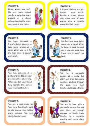 Fuuny Role Play 2a Eslprintable
