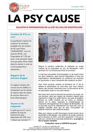 Psychiatrie Octobre 2018