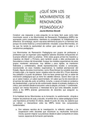 Movimientos Renovacion Pedagogica Copia