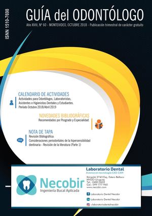 Guía del Odontólogo - Nº 60 - Octubre 2018