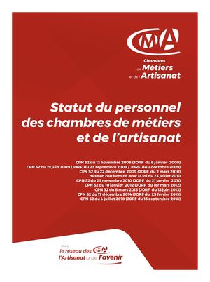 Statut Du Personnel Jorf 13septembre2018 Finalise