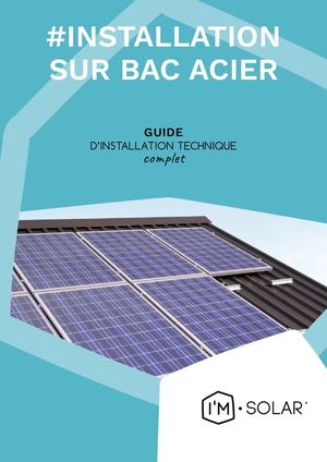 Guide Installation Sur Bac Acier1