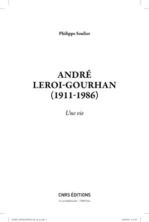 André Leroi Gourhan