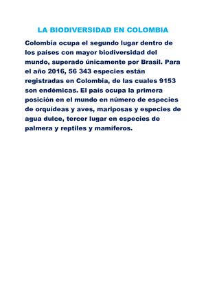 Biodiversidad