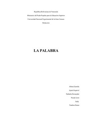 Guia De La Exposicion