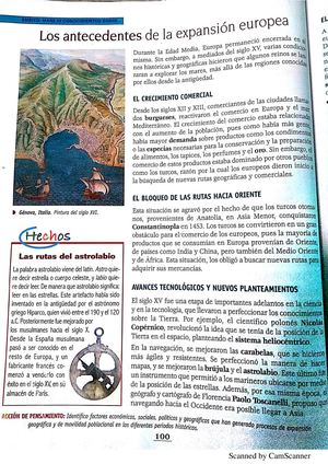 Antecedentes De La Expansión Europea