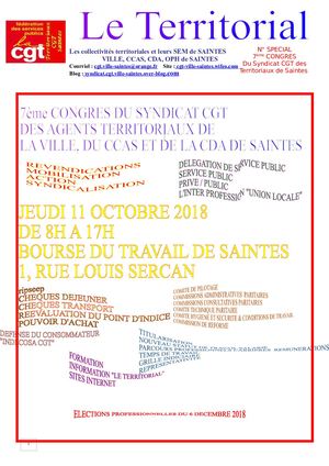 Le Territorial Spécial 7ème Congres