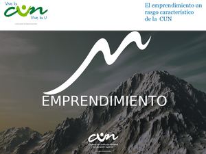 CUN- Socialización Emprendimiento