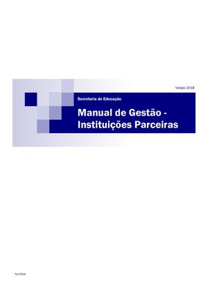 Manual De Gestao Parcerias 2017 Versao 2018 Compressed