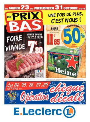 Catalogue E.Leclerc Perpignan - Foire à la viande