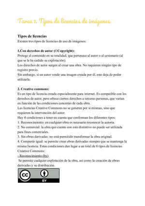 TIC- Tipos de licencias