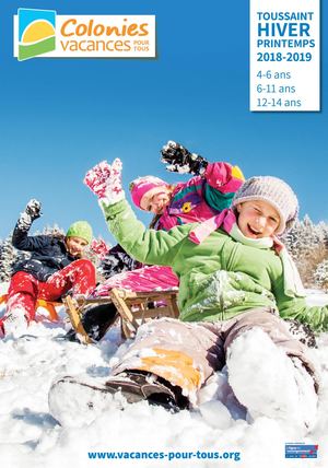 Colonies De Vacances Hiver 2018 2019