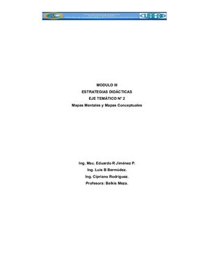 Estrategias Didacticas Mapas Mentale Y Mapas Conceptuales