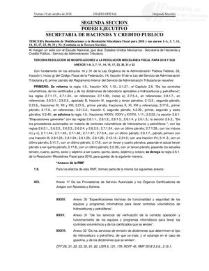 3a. resolucion modif a RMFiscal