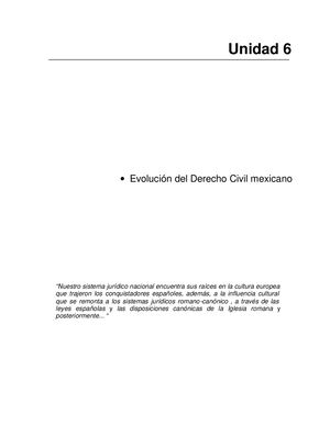 ANTECEDENTES DEL DERECHO CIVIL MEXICANO 1