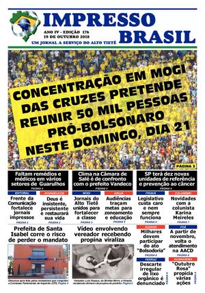 JORNAL IMPRESSO BRASIL EDIÇÃO 176