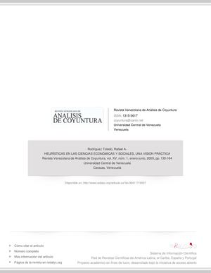 Heuristica En La Economia