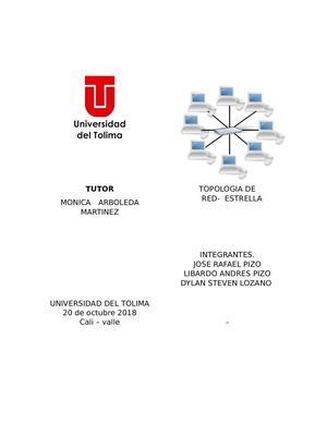 Topologia de red Estrella