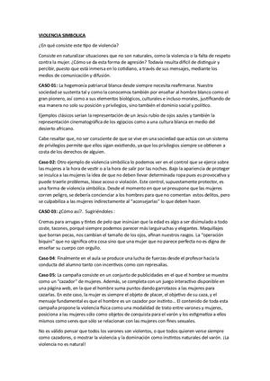 Violencia Simbolica