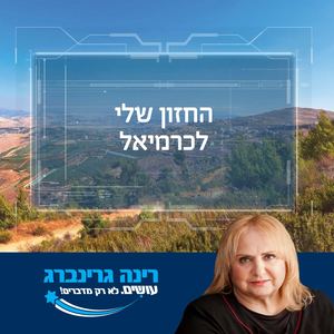 החזון שלי לכרמיאל - רינה גרינברג