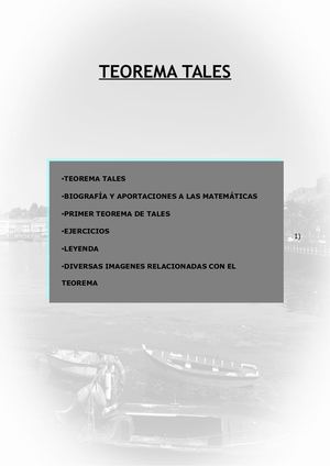 Teorema Tales