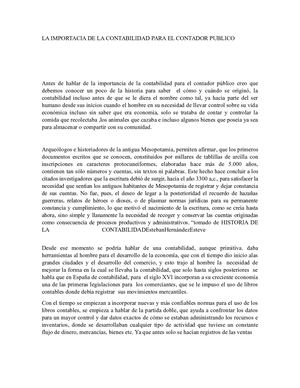 importancia de la contabilidad