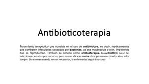 Antibioticoterapia