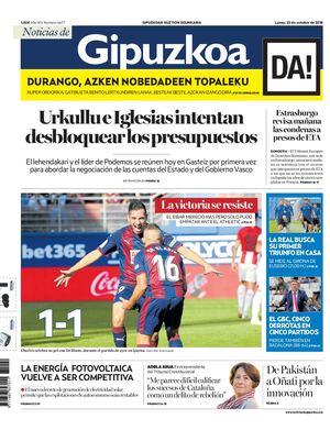 Noticias de Gipuzkoa 20181022